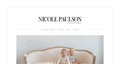 Desktop Screenshot of nicolepaulson.com